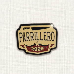 Pin "Parrillero 2026"